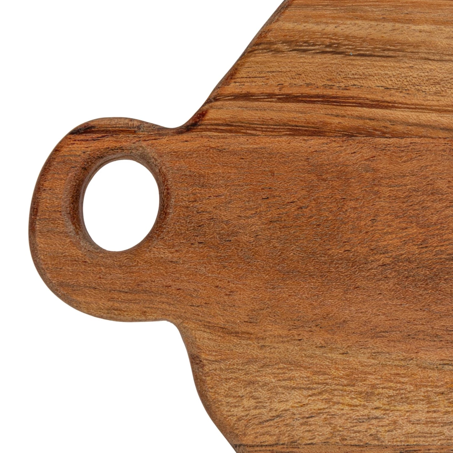 Mango Wood Pig Shaped Cheese/Cutting Board w/Handle