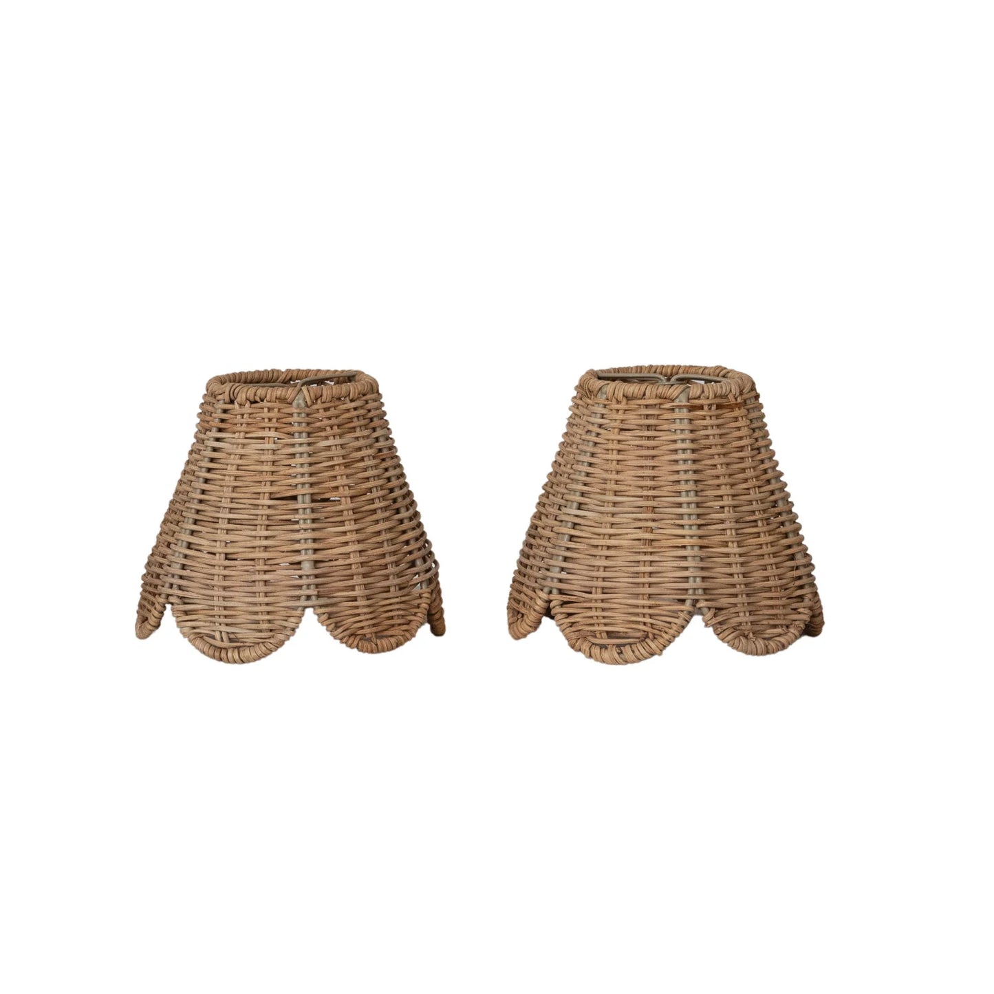 Hand-Woven Seagrass Clip-on Mini Lamp Shade