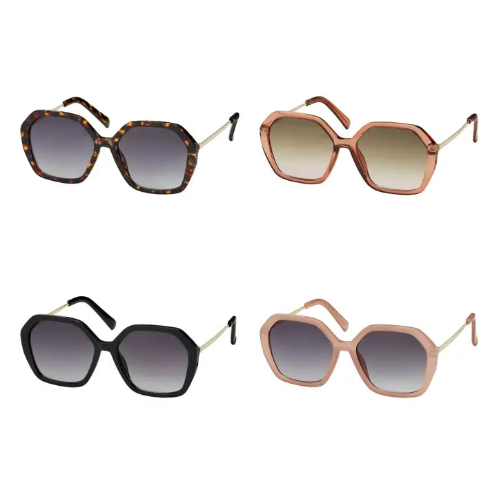 1262 Jade Angled Combo Sunglasses