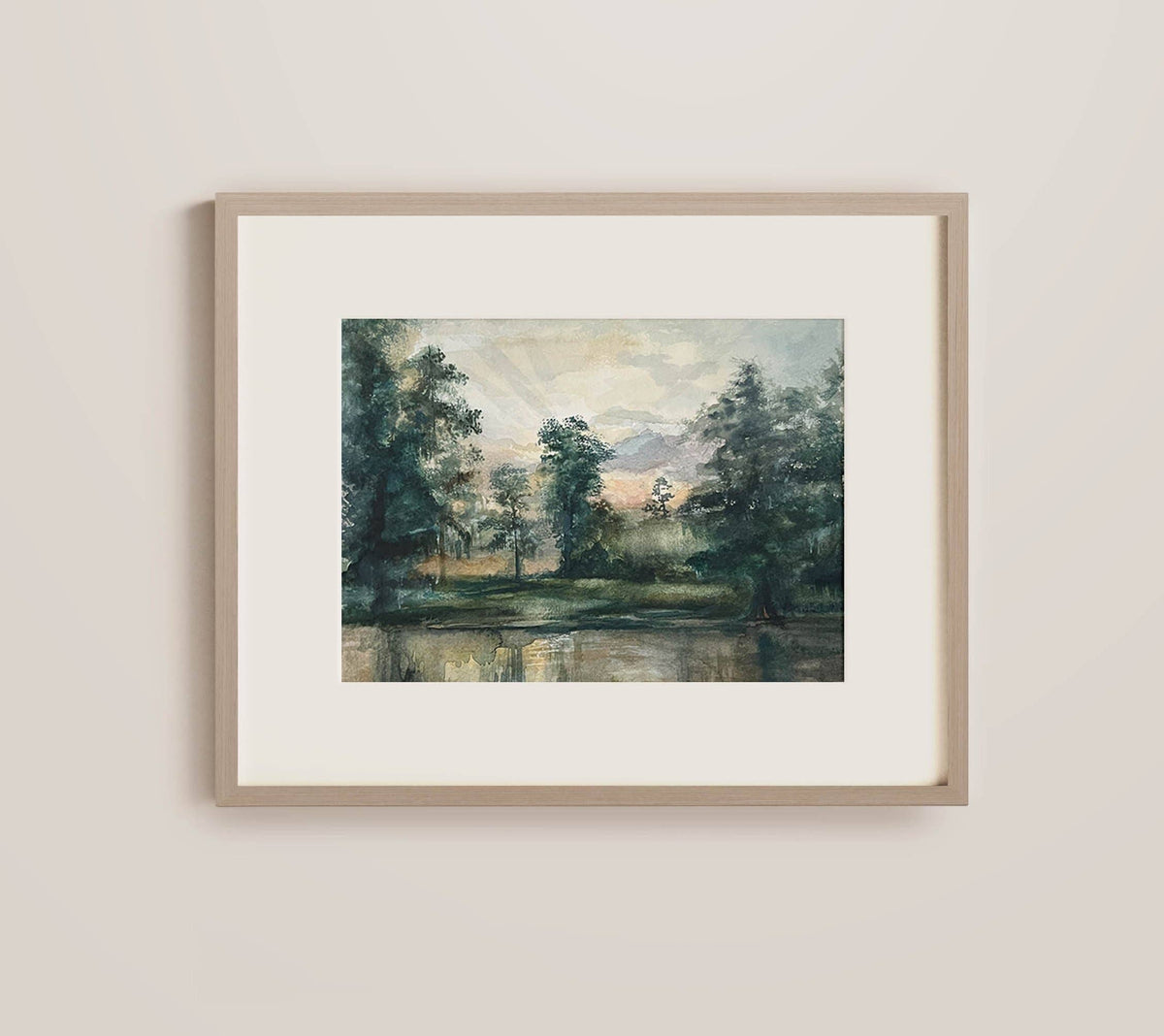 Between The Pines | Florida Landscape Fine Art Print