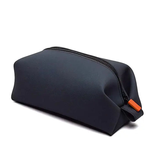 Black Waterproof Silicone Toiletry Bag