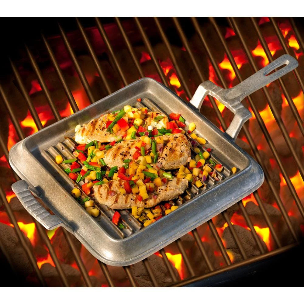 WA Grillware Square Griddle with Handle