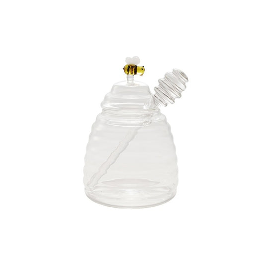 Glass Honey Jar