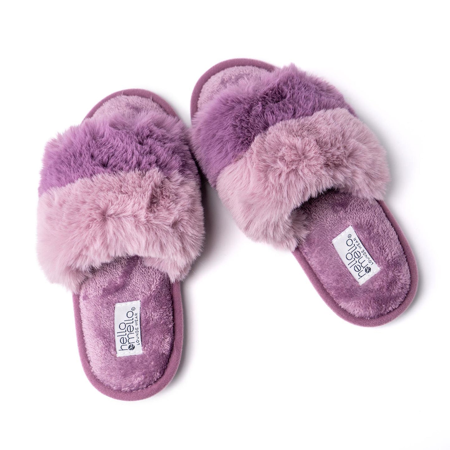 Cotton Candy Puffy Slippers