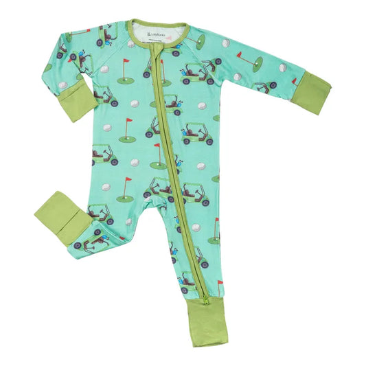 Golf A Round Baby Pajamas