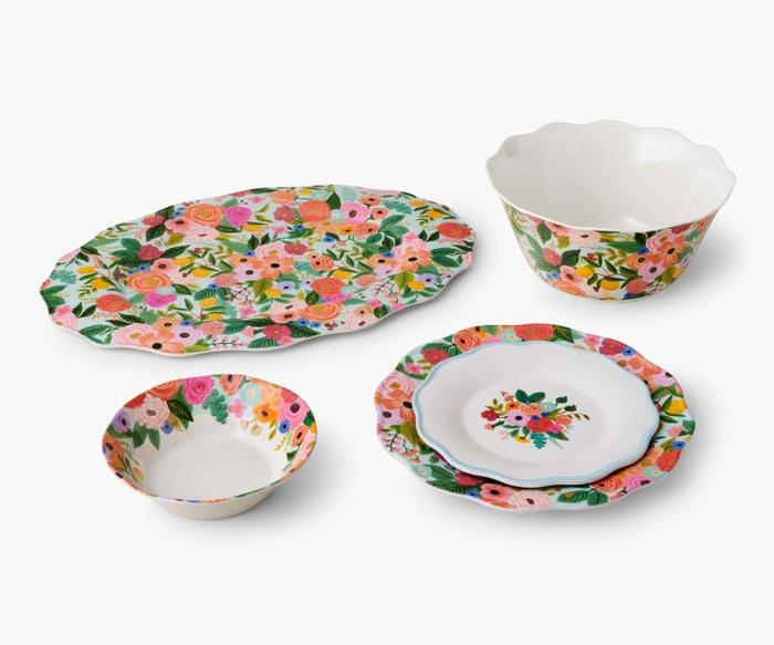 Garden Party Melamine Serving Bowl