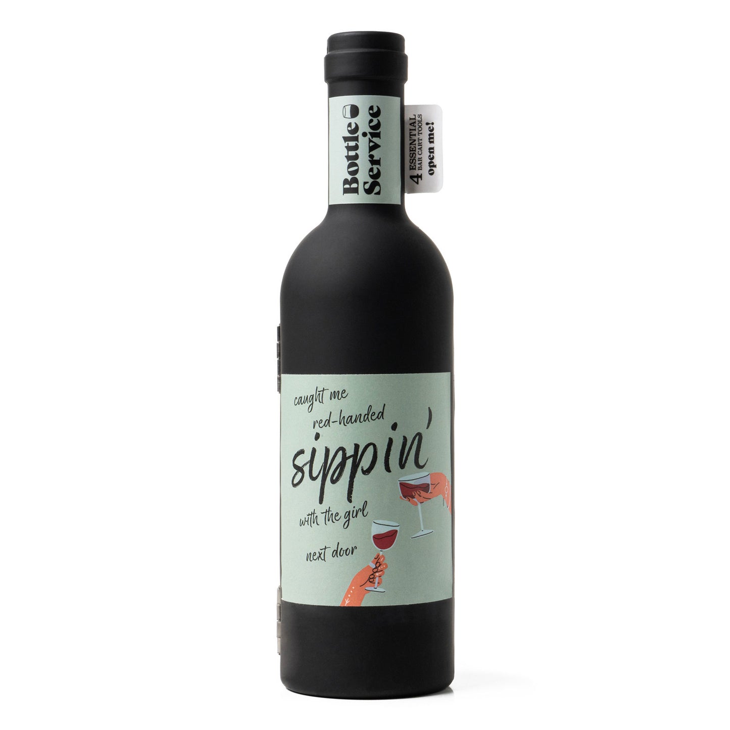 Modern Monkey Bottle Service Wine Accessories Set