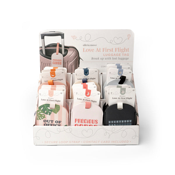 Love At First Flight Luggage Tag