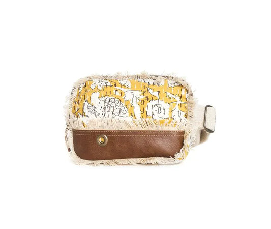 Golden Prairie Leaf Fannypack bag