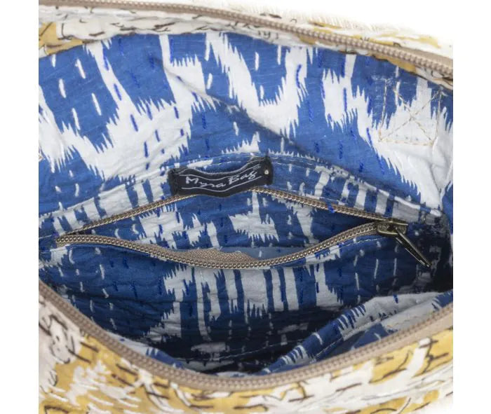 Golden Prairie Leaf Mini Tote Bag