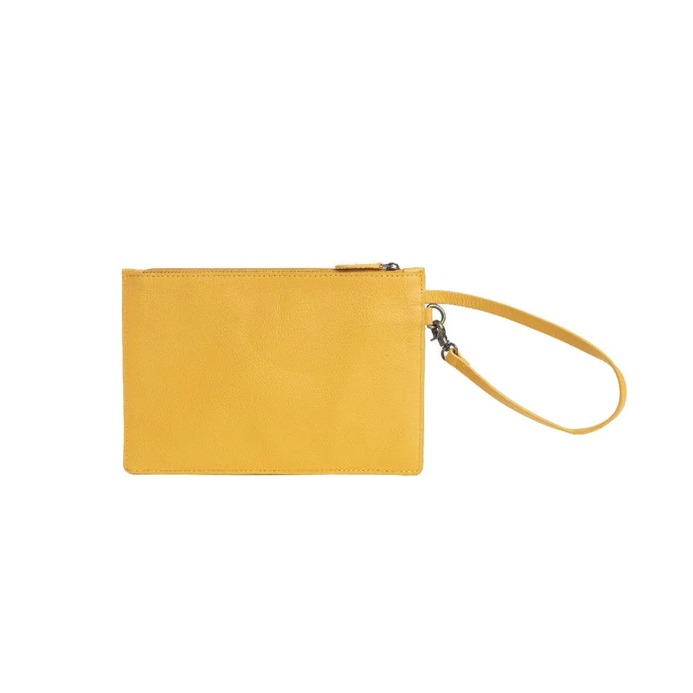 Canyon Coulours Clutch Pouch in Sunrise Yellow