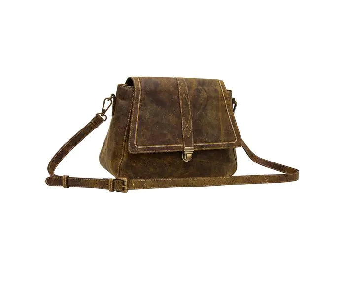 Long Rest Leather & Hairon Bag