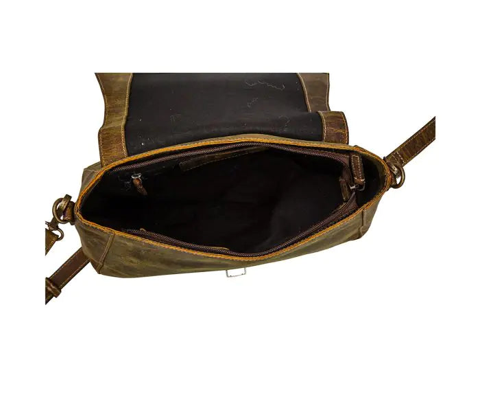 Long Rest Leather & Hairon Bag