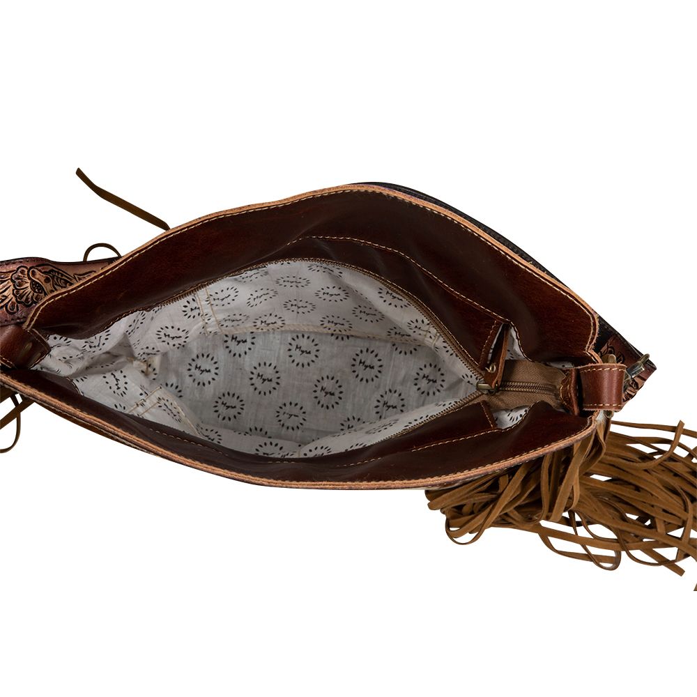 Artesia Way Fringed Hand-Tooled