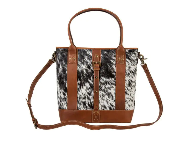 Clayburn Canvas Hairon Bag