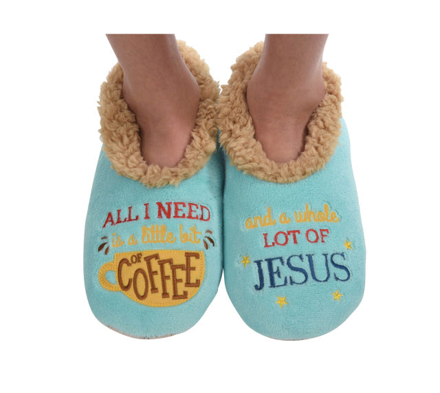 Womens All I Need Is A Little Bit of Coffee and a Whole Lot of Jesus Simply Pairables