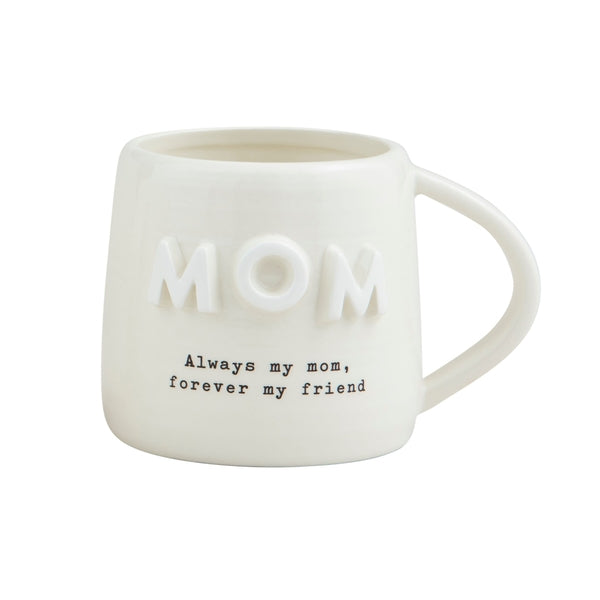 White Mom Mug