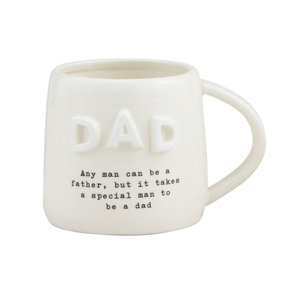 White Dad Mug