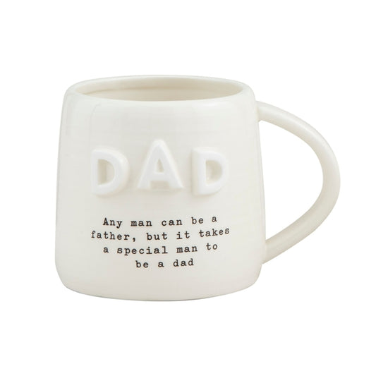 White Dad Mug