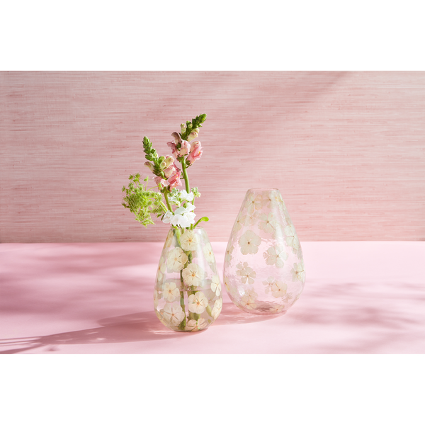 Large Pressed Flower Vase