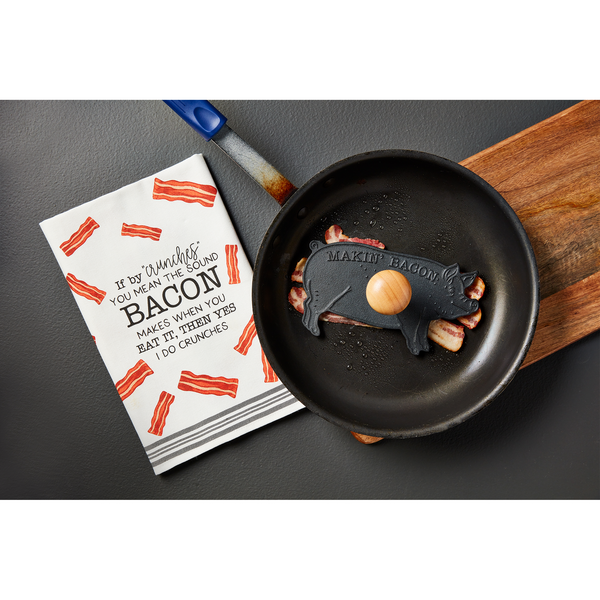 Bacon Press And Towel