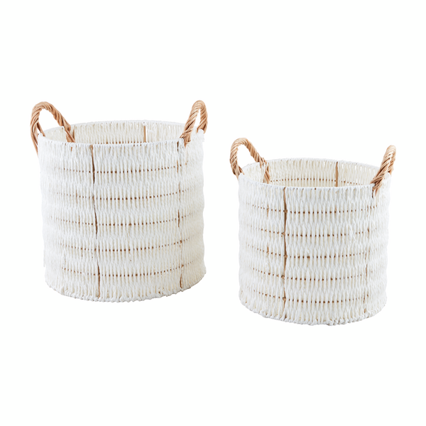 Knotted Rope Nested Baskets